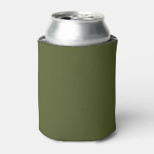 Army Green Solid Color Dosenkühler (Kanne Vorderseite)