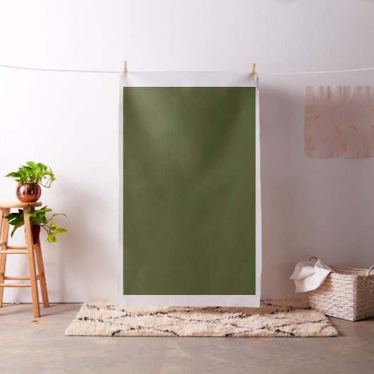 Army Green Solid Color Fabric Stoff (Beispiel)