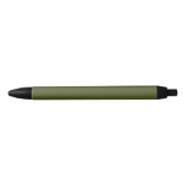 Army Green Solid Color Kugelschreiber (Vorderseite)