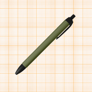 Army Green Solid Color Kugelschreiber