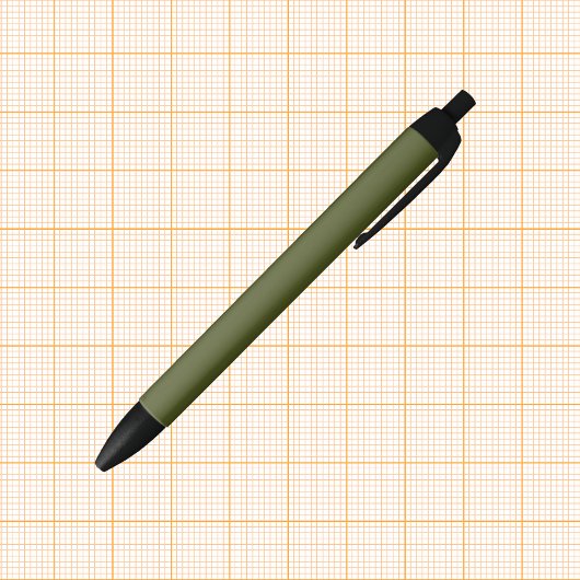 Army Green Solid Color Kugelschreiber