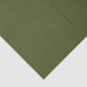 Army Green Solid Color Seidenpapier (Detail)
