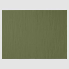 Army Green Solid Color Seidenpapier