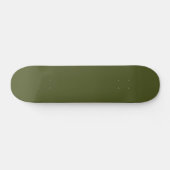 Army Green Solid Color Skateboard (Horizontal)