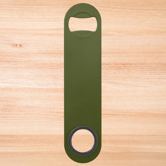 Army Green Solid Color Speed Flaschenöffner