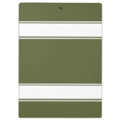 Army Green Style Klemmbrett (Rückseite)