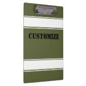 Army Green Style Klemmbrett (Rechts)