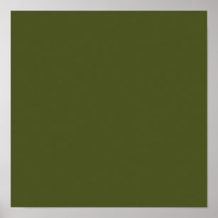 Army green (Vollfarbe) Poster