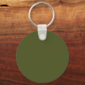 Army green (Vollfarbe) Schlüsselanhänger (Vorderseite)