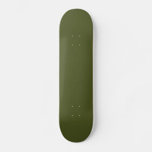 Army green (Vollfarbe) Skateboard
