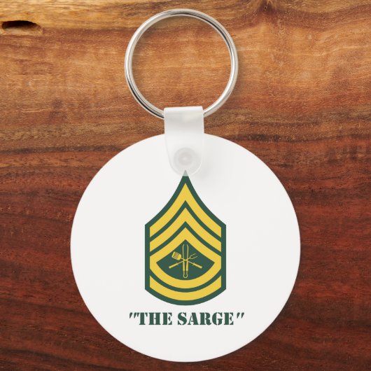 Army Grill Sergeant Schlüsselanhänger (Vorderseite)