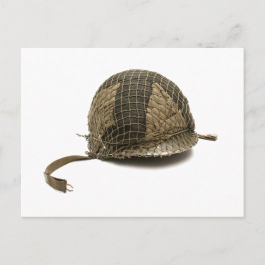 Army Helmet Postkarte (Vorderseite)