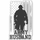 Army Husband Aufkleber (Vorderseite)