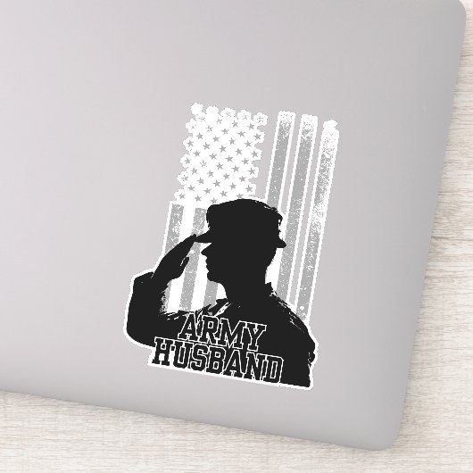 Army Husband Aufkleber (Detail)