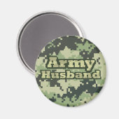 Army Husband Magnet (Vorderseite/Rückseite)