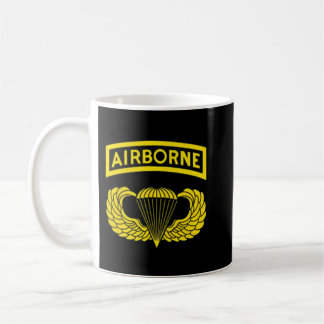 Army Im Flugzeug Division Paratrooper , Veteranen Kaffeetasse