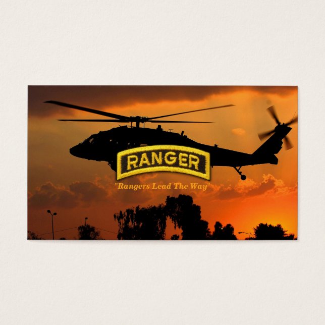 Army im Flugzeug Ranger Veterans Veteranen (Vorderseite)