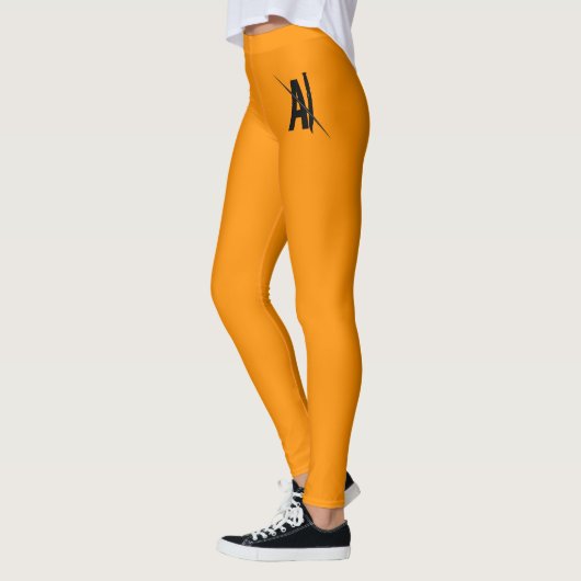 Army In, Orange hervorheben. Leggings (Links)