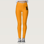 Army In, Orange hervorheben. Leggings (Vorderseite)