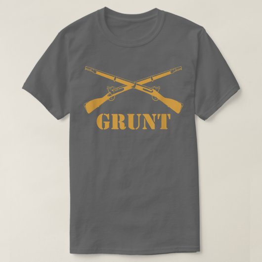 Army Infantry Grunt T 20438 T-Shirt (Design vorne)