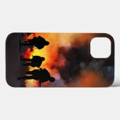 Army iPhone Case (Rückseite (Horizontal))