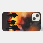 Army iPhone Case Hülle (Rückseite (Horizontal))
