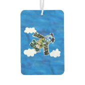 Army Jet "Kunst von Kindern" Autolufterfrischer (Rückseite)