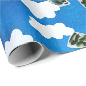 Army Jet "Kunst von Kindern" Geschenkpapier (Rolleneckpunkt)