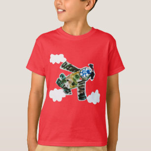 Army Jet "Kunst von Kindern" T-Shirt