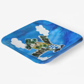 Army Jet Pappteller (Gewinkelt)