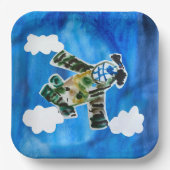 Army Jet Pappteller (Vorderseite)
