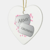 Army Keramik Ornament (Links)