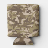 Army Khaki Camouflage Print Dosenkühler (Rückseite)