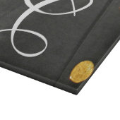 ARMY-Klasse A-einheitliches Monogramm-Glasspanbret Schneidebrett (Ecke)