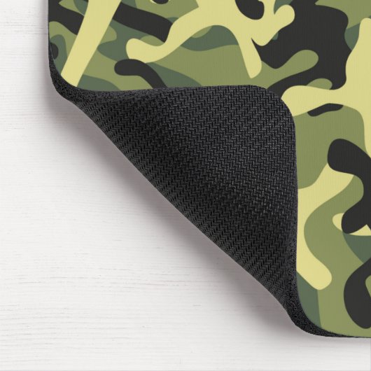 Army Lime Green Forest Camouflage | Camouflage For Mousepad (Ecke)