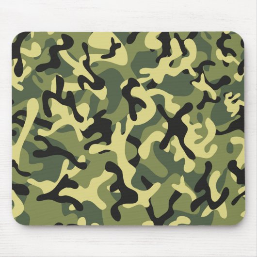 Army Lime Green Forest Camouflage | Camouflage For Mousepad (Vorne)