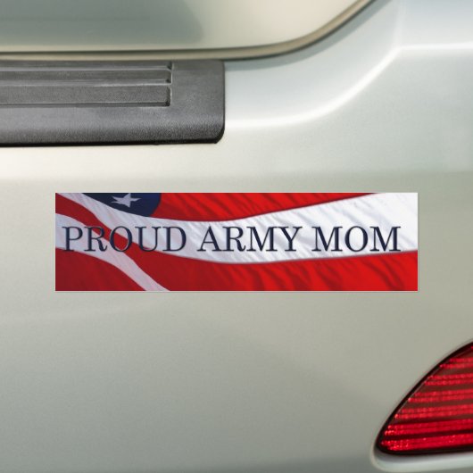 Army Mama American Flag Autoaufkleber (Auf Auto)