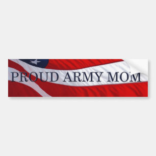 Army Mama American Flag Autoaufkleber