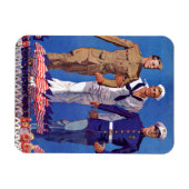 Army, Marine Magnet (Horizontal)