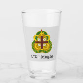 Army MEDCOM DUI Personalisiert Glas (Vorderseite)