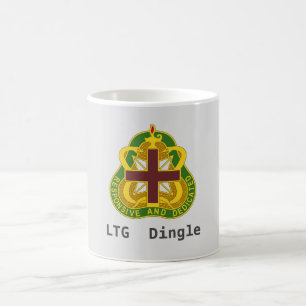 Army MEDCOM DUI Personalisiert Kaffeetasse