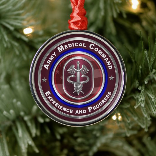 Army Medical Command AMEDD Weihnachten halten Ornament Aus Metall (Baum)