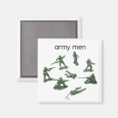 Army Men Kühlschrank Magnet (Vorderseite/Rückseite)