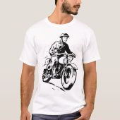 Army Motorradfahrer Mens T - Shirt (Vorderseite)