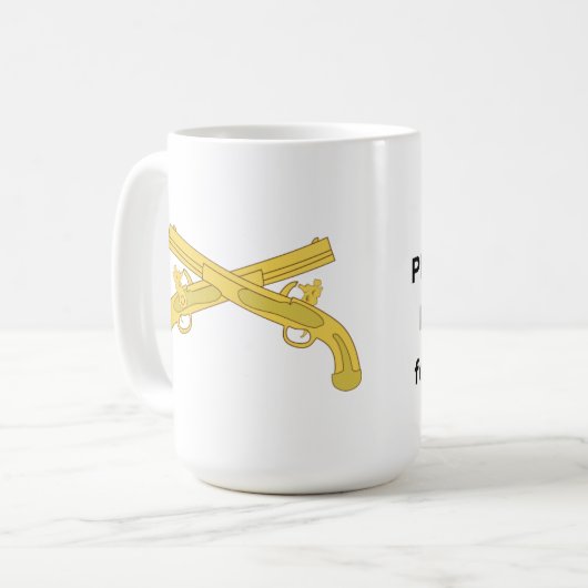 Army MP Kaffee Tasse (Vorderseite Links)