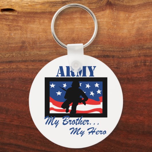 Army My Brother My Held Schlüsselanhänger (Vorderseite)