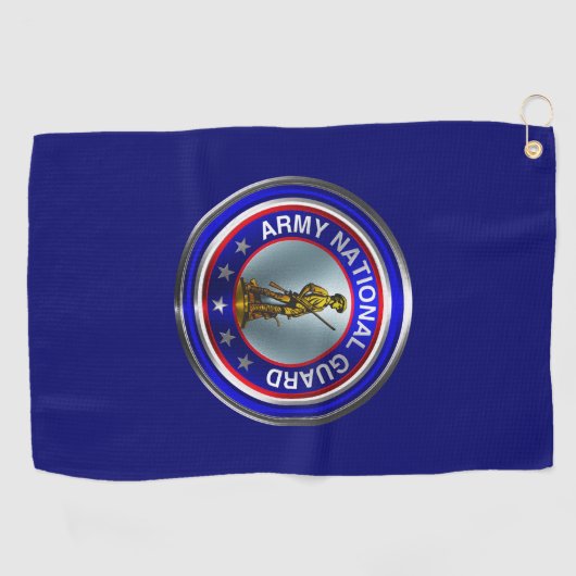 Army National Guard Golfhandtuch (Horizontal)