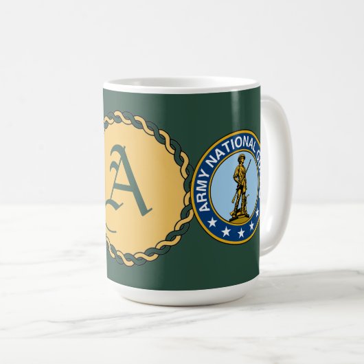 Army National Guard Kaffeetasse (VorderseiteRechts)
