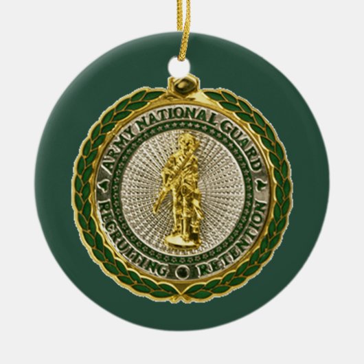 Army National Guard Keramikornament (Vorne)