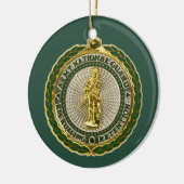 Army National Guard Keramikornament (Links)